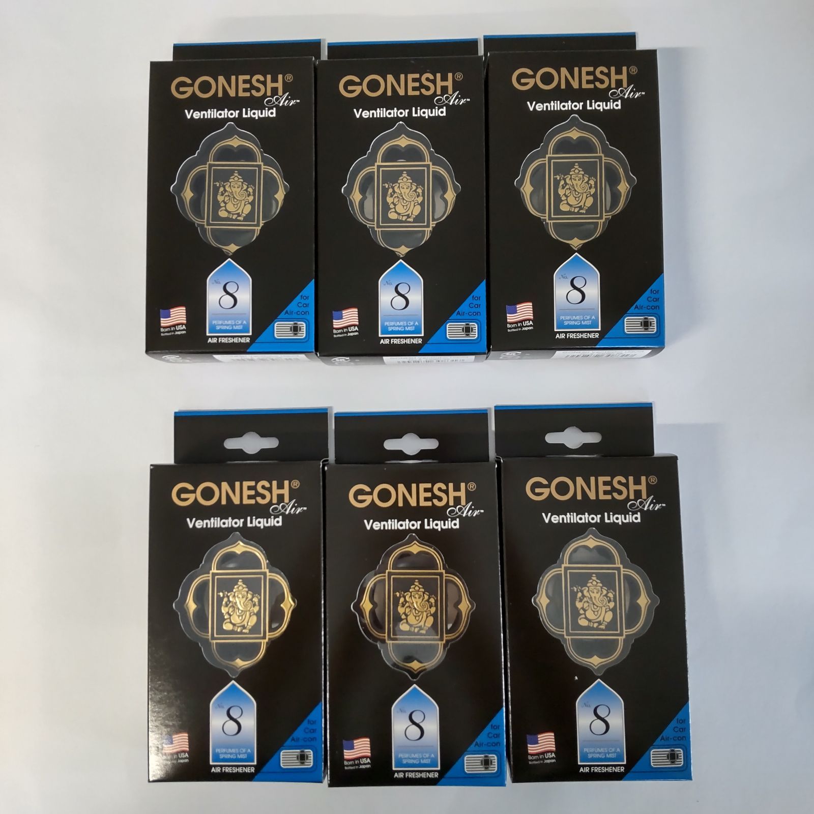 GONESHガーネッシュ　 ヴェンティレーターリキッド　No.8　6個セット