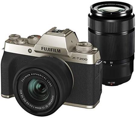 FUJIFILM ミラーレス一眼カメラ X-T200ダブルズームレンズキット