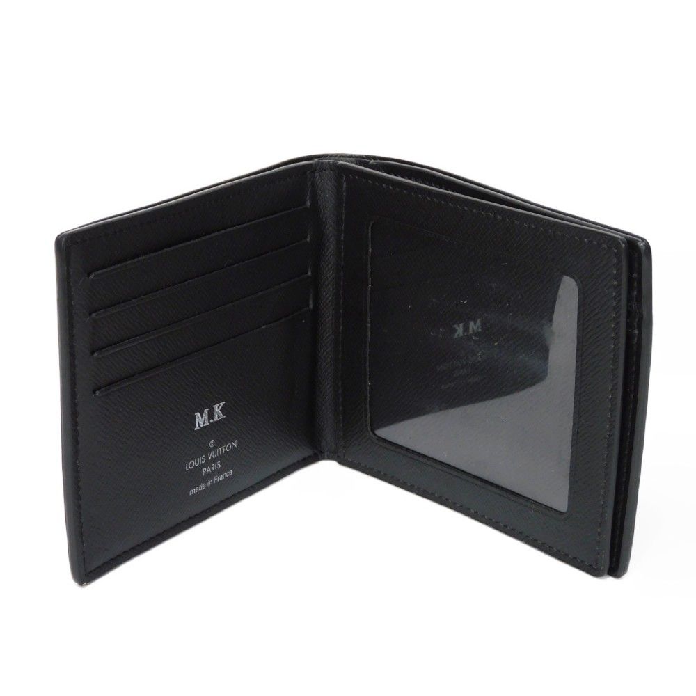 ルイヴィトン ポルトフォイユ・アメリゴ NM 折り財布 現行品 ブラック