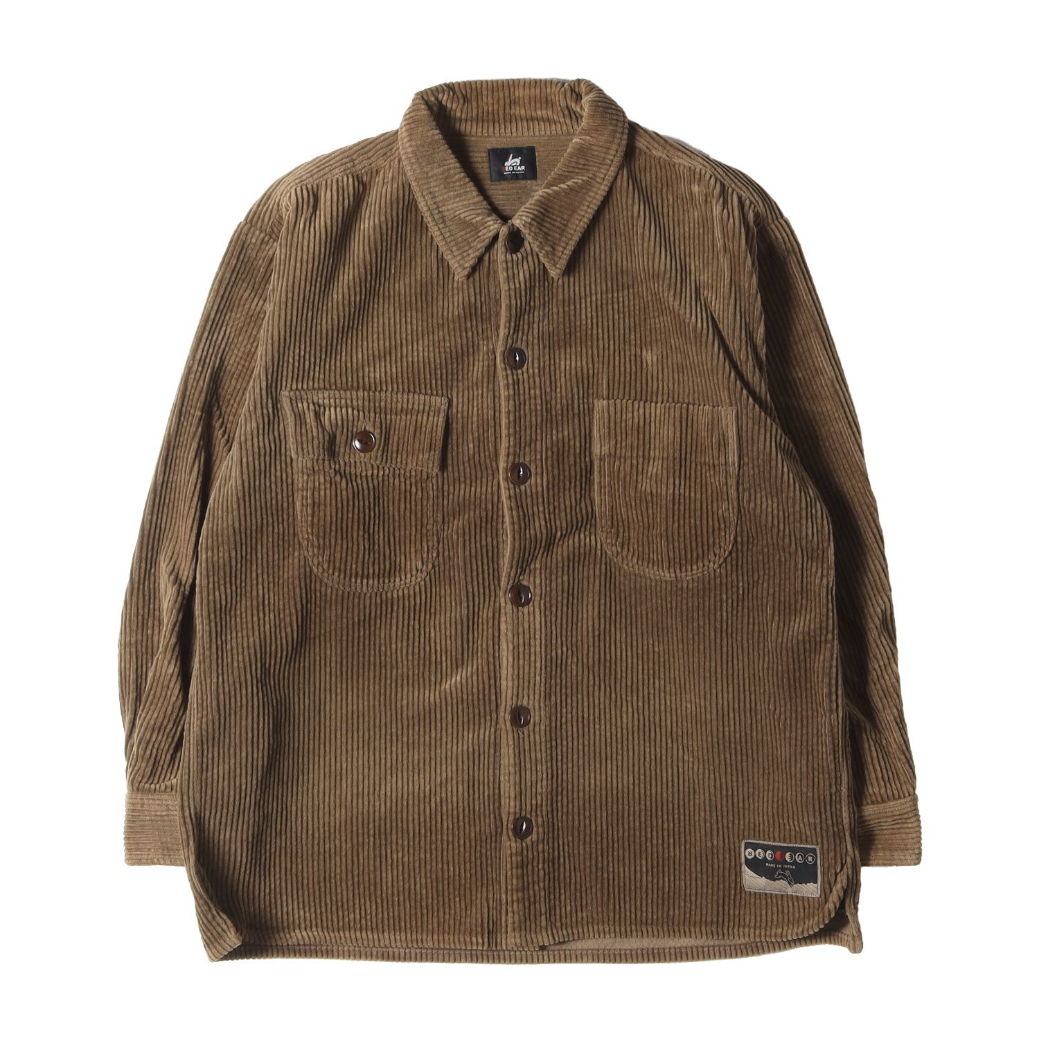 Paul Smith ポールスミス シャツ サイズ:M オーバーサイズ コーデュロイ シャツ ブラウン 日本製 トップス カジュアルシャツ長袖【メンズ】