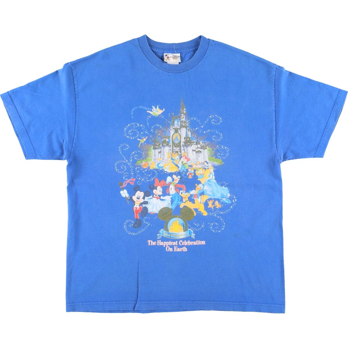 古着 90年代 WALT DISNEY WORLD DISNEY ディズニー 両面プリント キャラクタープリントTシャツ メンズXL ヴィンテージ/eaa427373