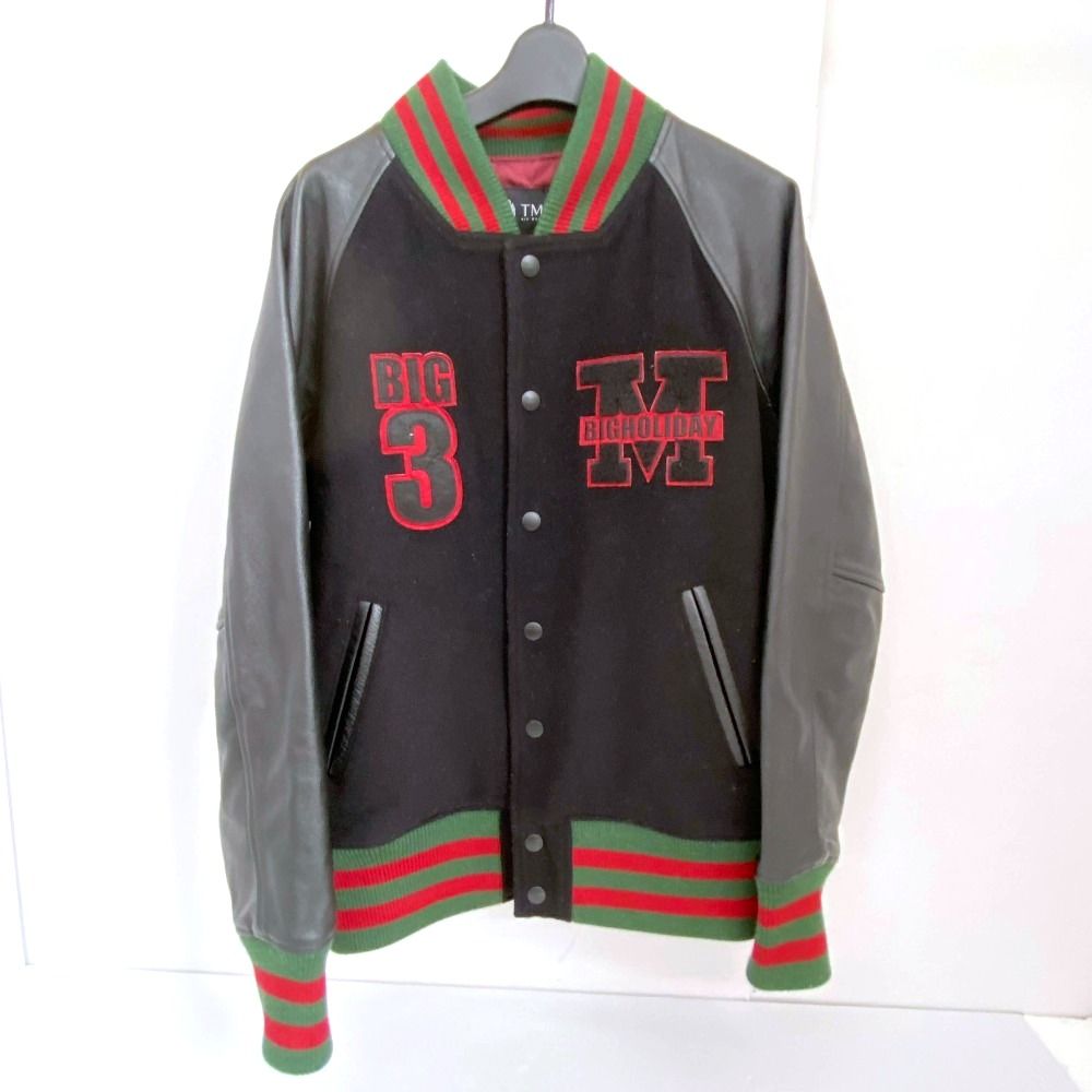 03w21307 TMT ティーエムティー MELTON AWARD JACKET サイズL メンズ スタジャン ストリート アウター TJK-S20SP01