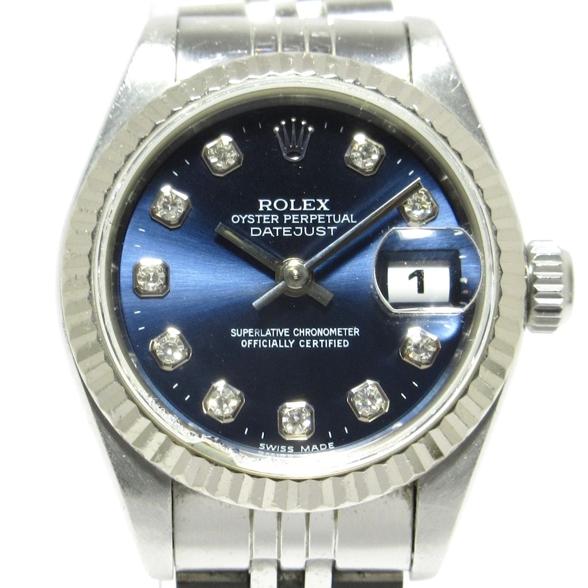 ROLEX(ロレックス) 腕時計 デイトジャスト 69174G レディース SS×K18WG 