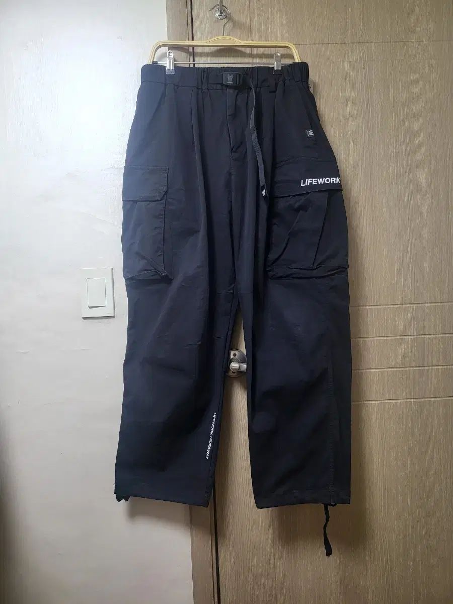 Life Work ライフウォーク ワイドフィット カーゴ ストレッチパンツ 33 34