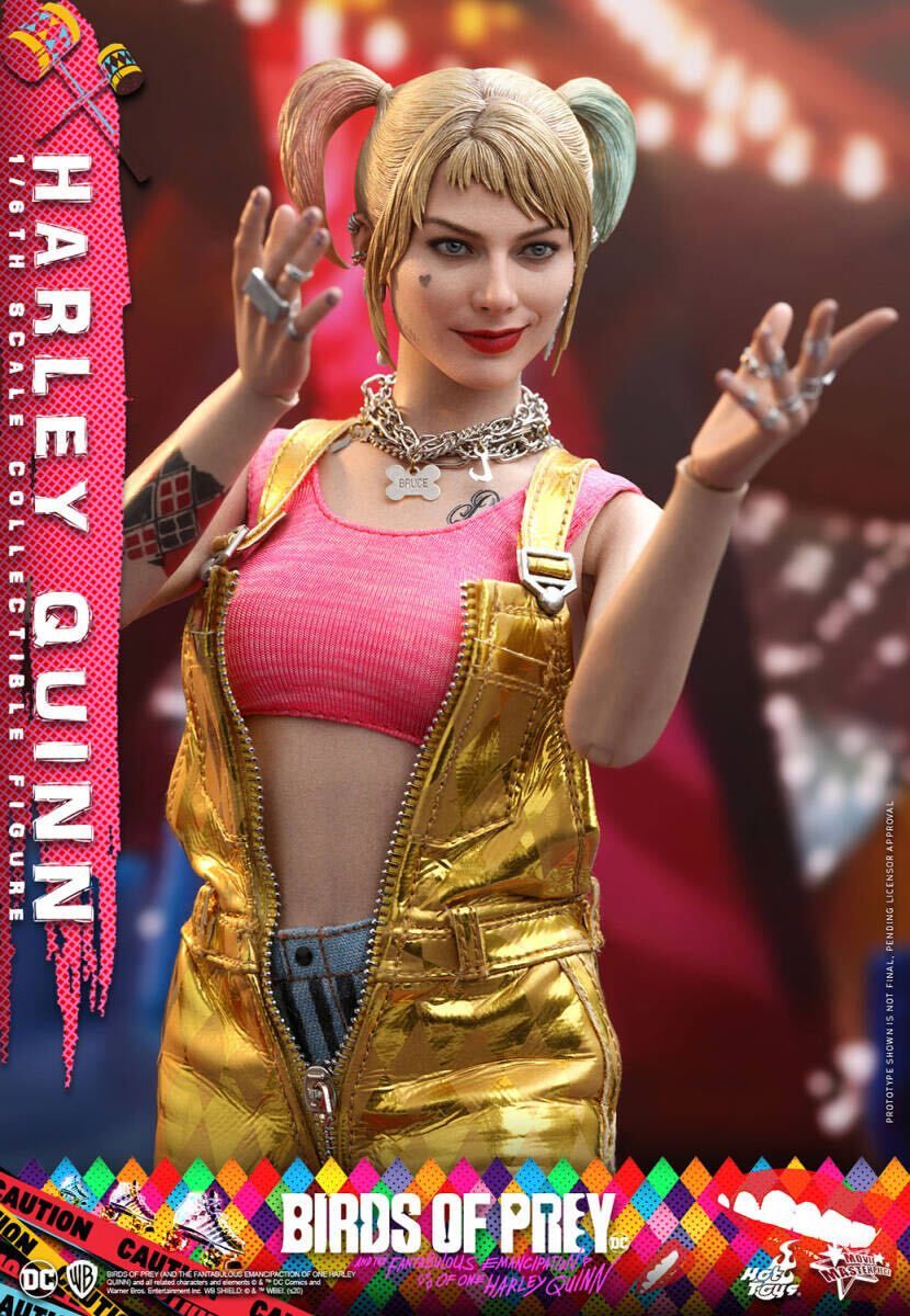 ホットトイズ 1/6 ハーレイ・クインの華麗なる覚醒 Birds of Prey