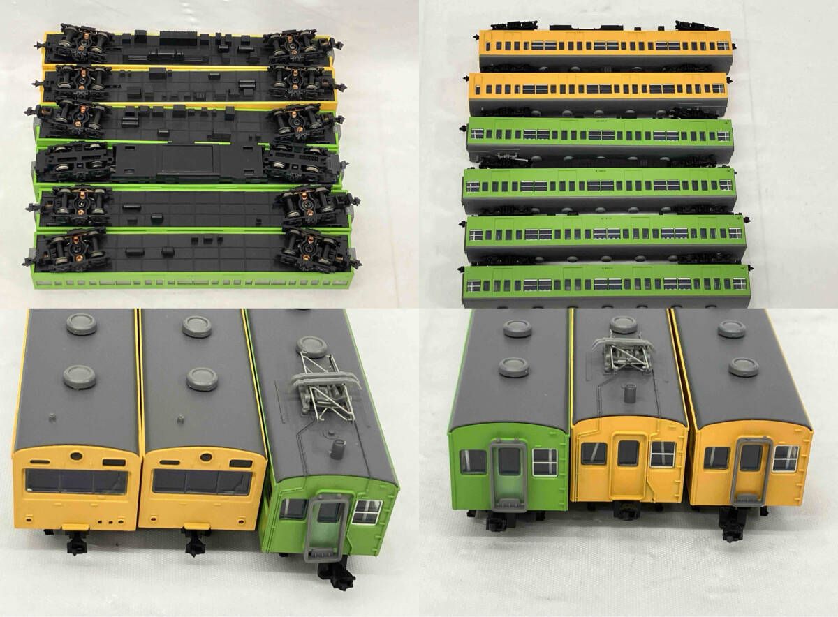 Nゲージ MICROACE A5540 101系電車 (ウグイス) 関西本線6両セット