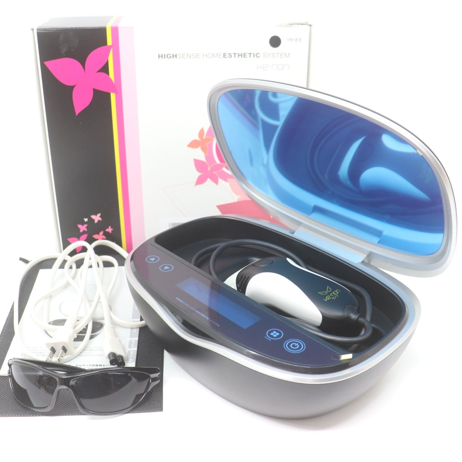 KE-NON 脱毛器 Version 7.2 (カートリッジ4個付き) ケノンKE-NON 脱毛