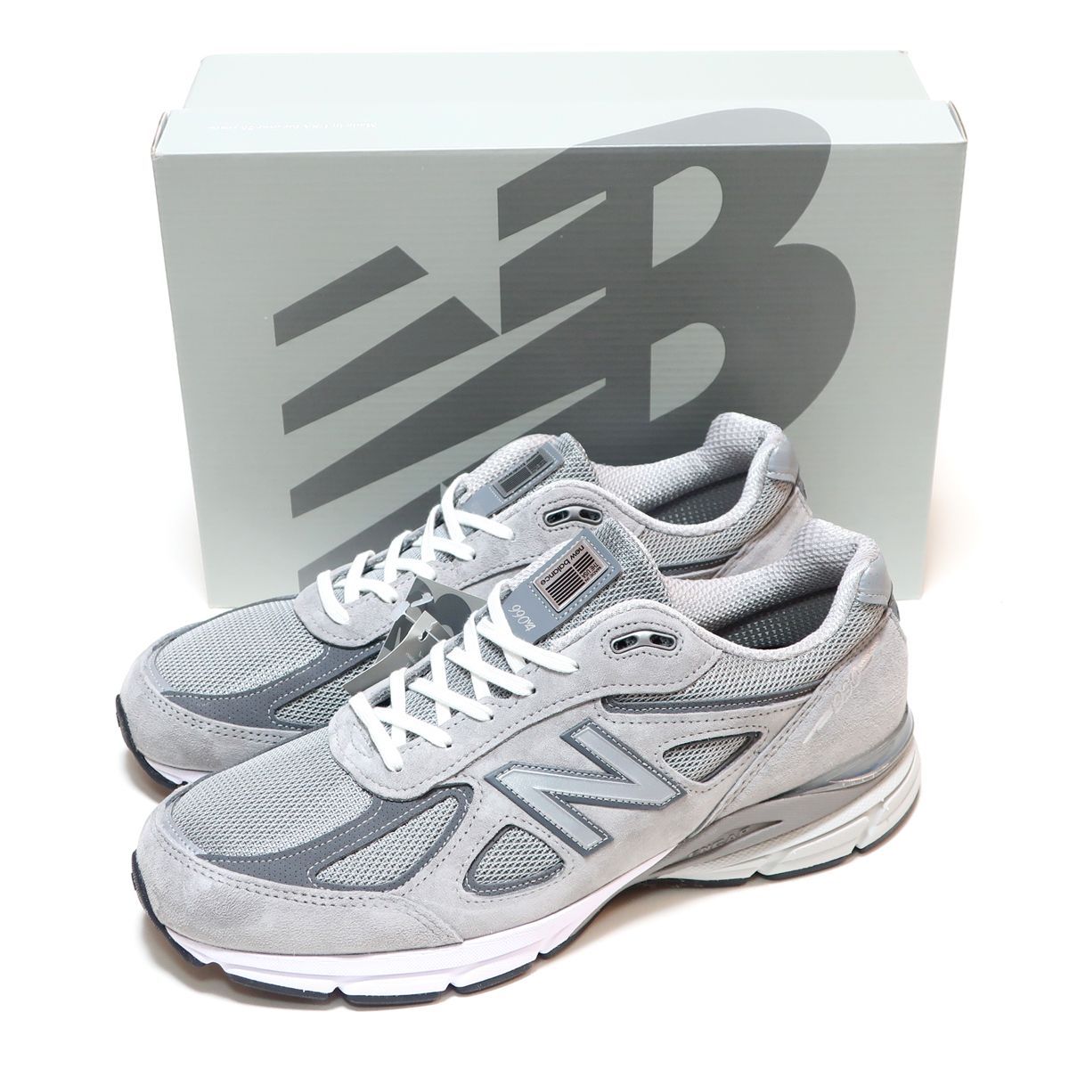 NEW BALANCE U990GR4 US12 30cm GRAY GREY MADE IN USA M990V4