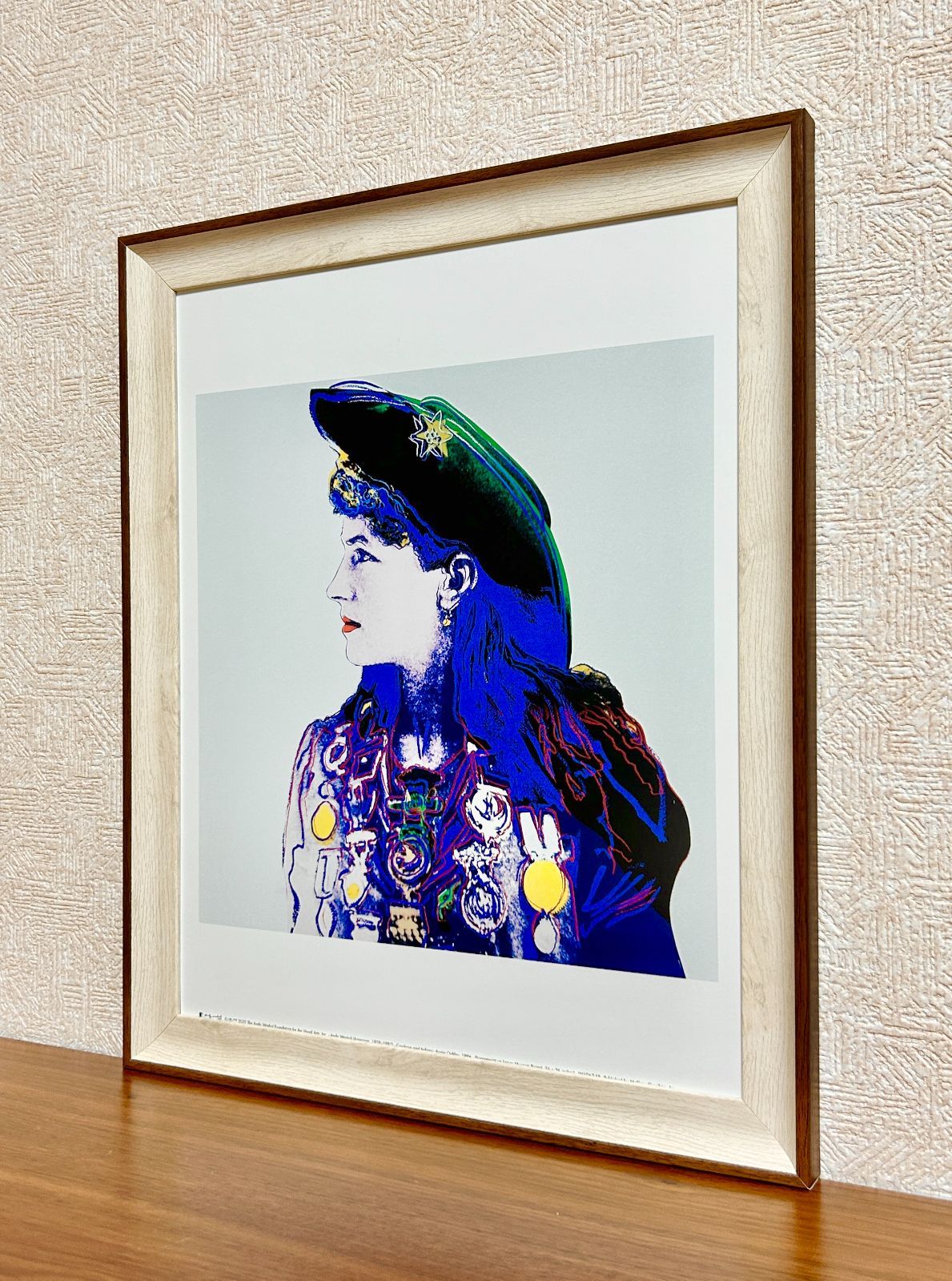 新品☆額縁付アートポスター(BRUCE MCGAW GRAPHICS)☆アンディ