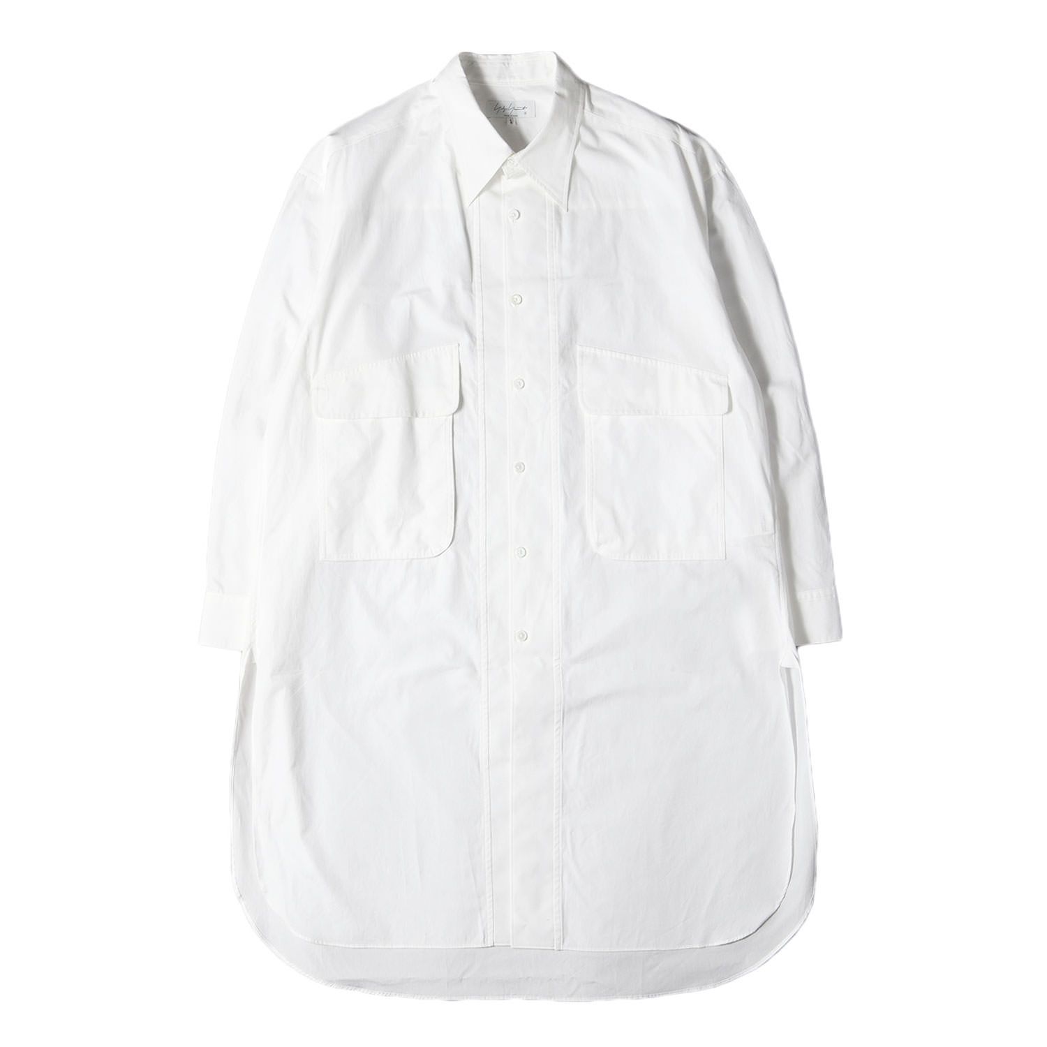 Yohji Yamamoto ホワイトシャツ Mサイズ、ヨージヤマモト Yohji Yamamoto – power of the WHITE shirt – 2025-26A/W