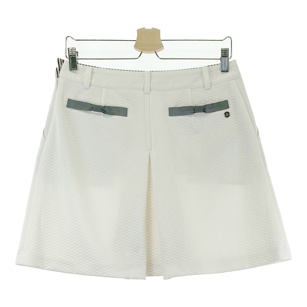 サイズ：40 LANVIN SPORT ランバン スポール  スカート バックリボン  ホワイト系 [240101432231] ゴルフウェア レディース ストスト サイズ：40 LANVIN SPORT ランバン スポール スカート バック