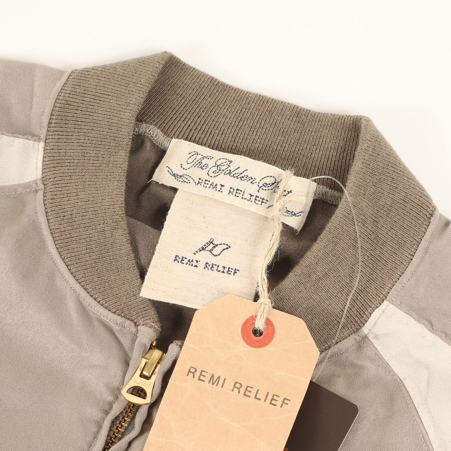 新品】REMI RELIEF レミレリーフ ジャケット グレー サイズ:M | 25SS 