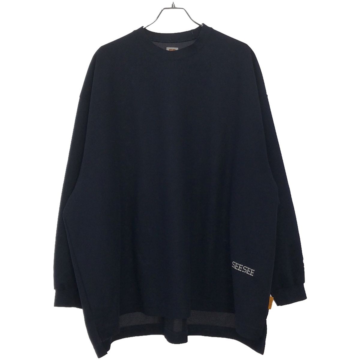 seesee 長袖カットソー　Mサイズ ブラック seesee 長袖カットソー Mサイズ ブラック 最終値下げ SEESEE 黒 L