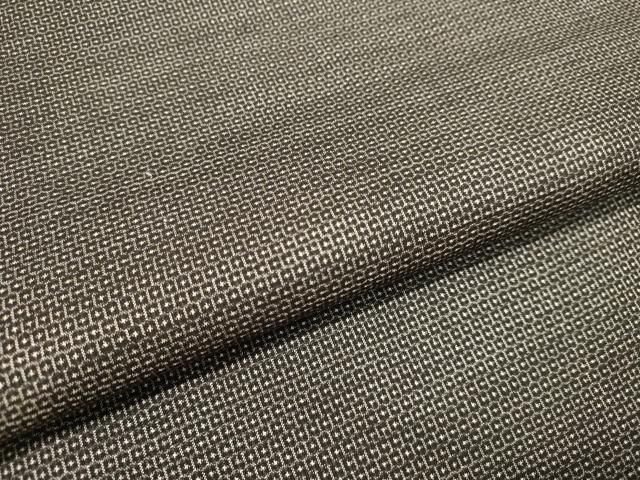 平和屋着物○男性 本場大島紬 アンサンブル 100亀甲 総詰め 正絹 逸品