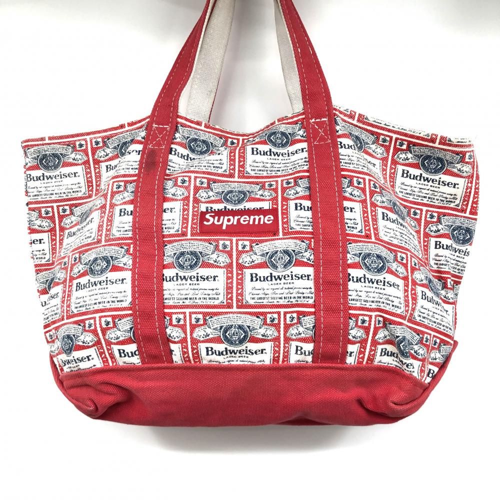 バッグ Supreme Budweiser 09SS Canvas Tote Bag godmeetsfashion on X: 