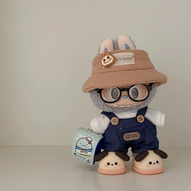 LABUBU服 着せ替え【3点セット】 Labubu 17cm ラブブぬいぐるみ