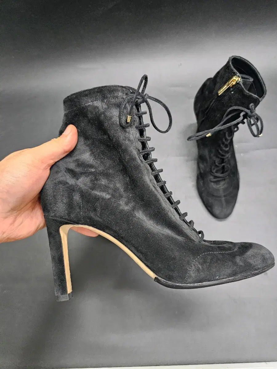 Jimmy Choo(ジミーチュウ) スエード アンクルブーツ 225 サイズ