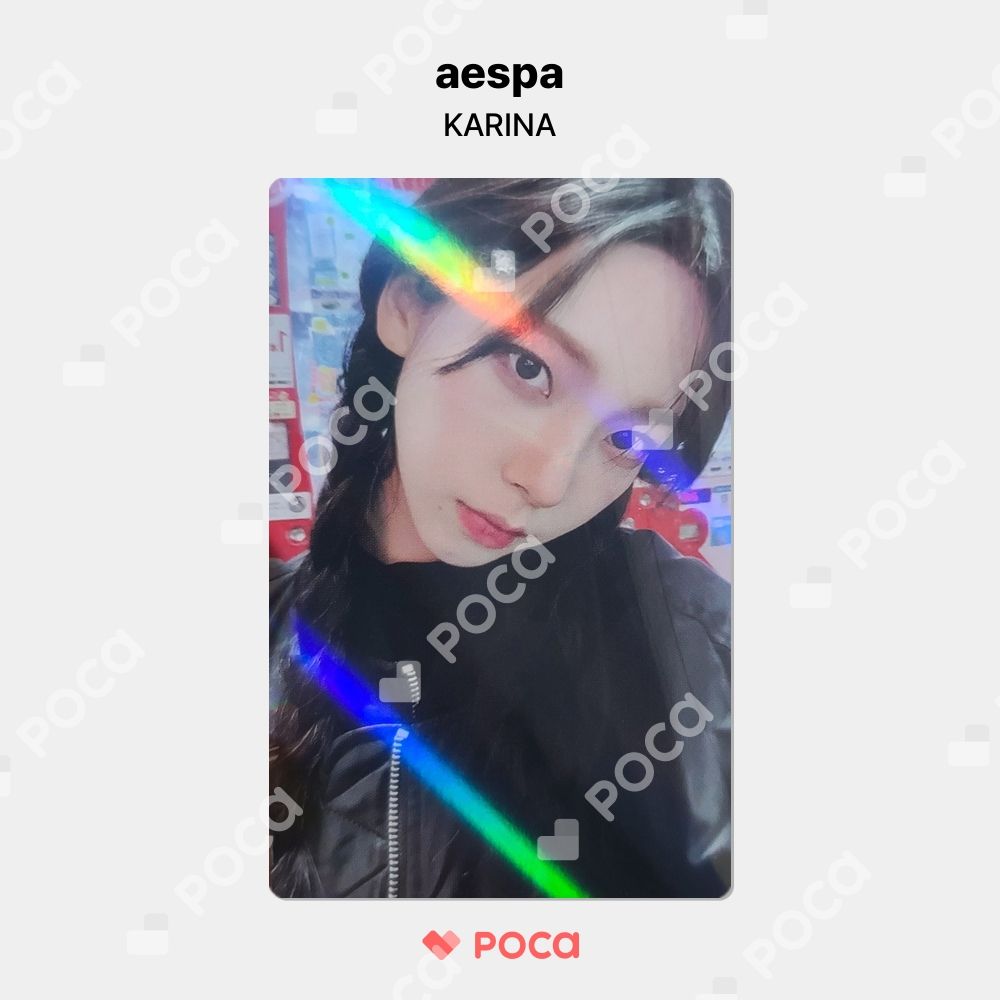 aespa To MY WORLDファンミ 6000円 カリナ トレカ aespa To MY WORLD 6000円特典トレカ カリナ KARINA - メルカリ