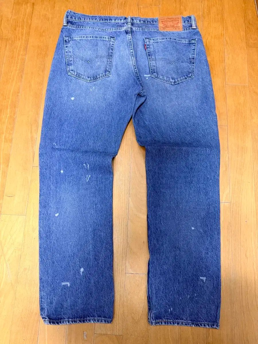 リーバイス 511 スリムフィット ヴィンテージ ダメージ ウォッシュ デニムパンツ 36