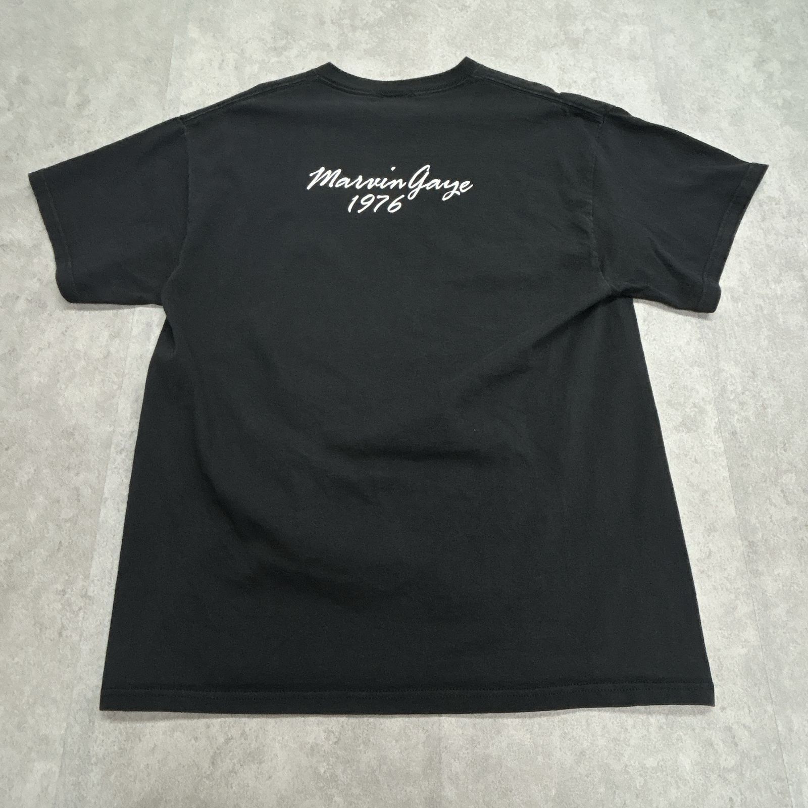 激レア Marvin Gaye マービン・ゲイ 1976 MUSIC CONCERT TEE トップス 