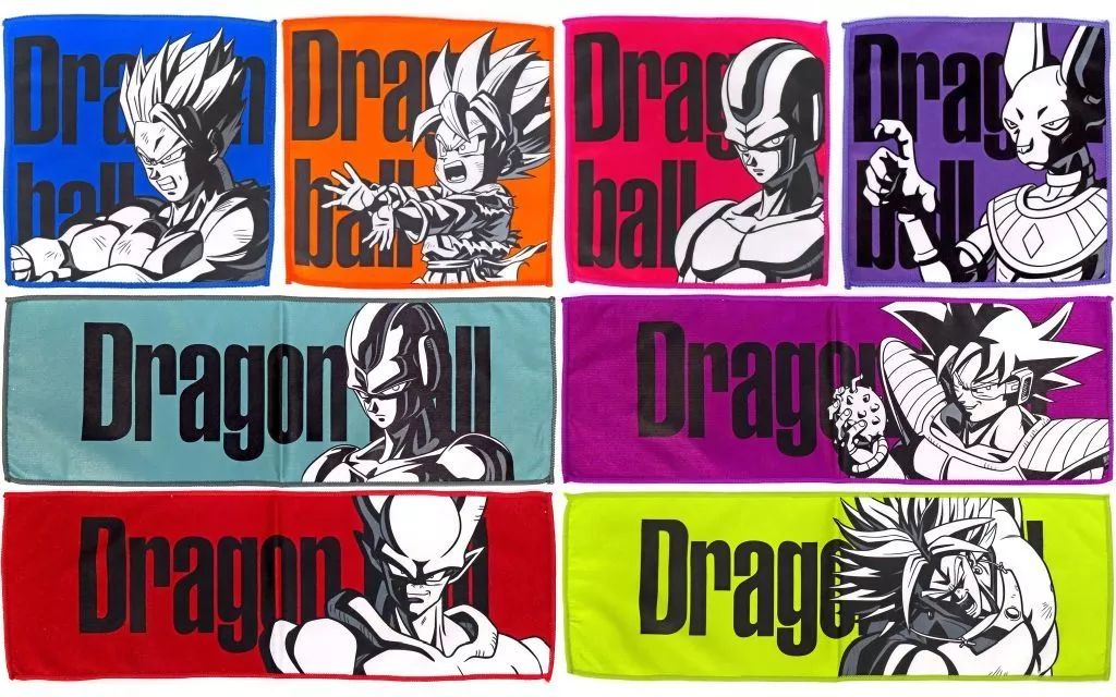 中古】雑貨 全8種セット タオル 「一番くじ ドラゴンボール