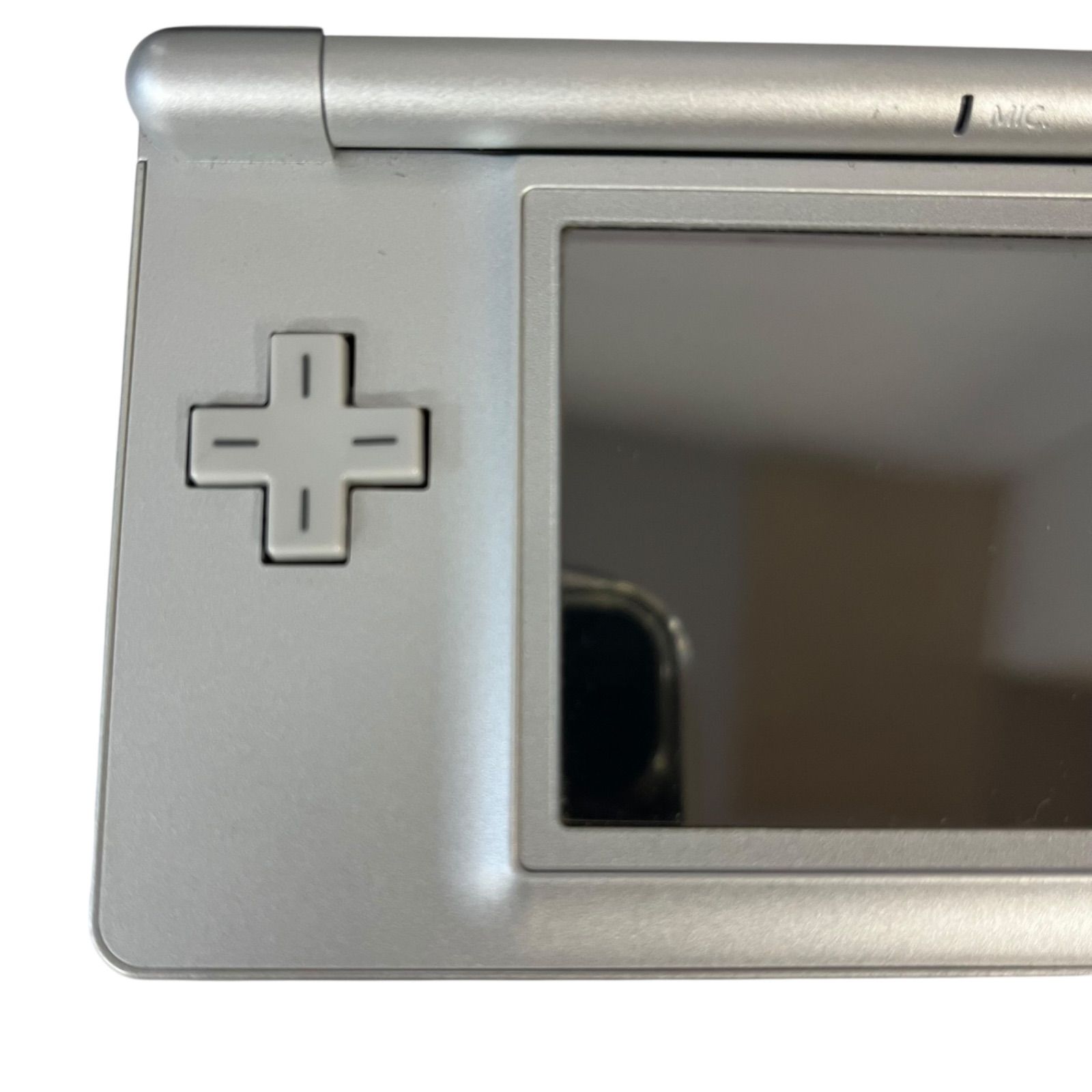 管31928】通電確認済☆ニンテンドーDS LITE グロスシルバー