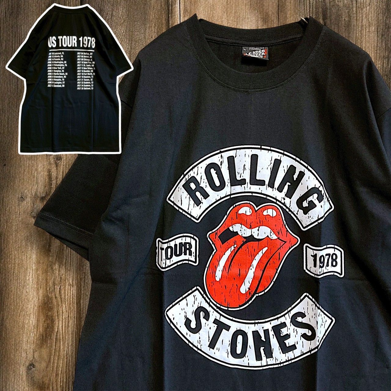 バンド Tシャツ ローリングストーンズ ROLLING STONES リップ
