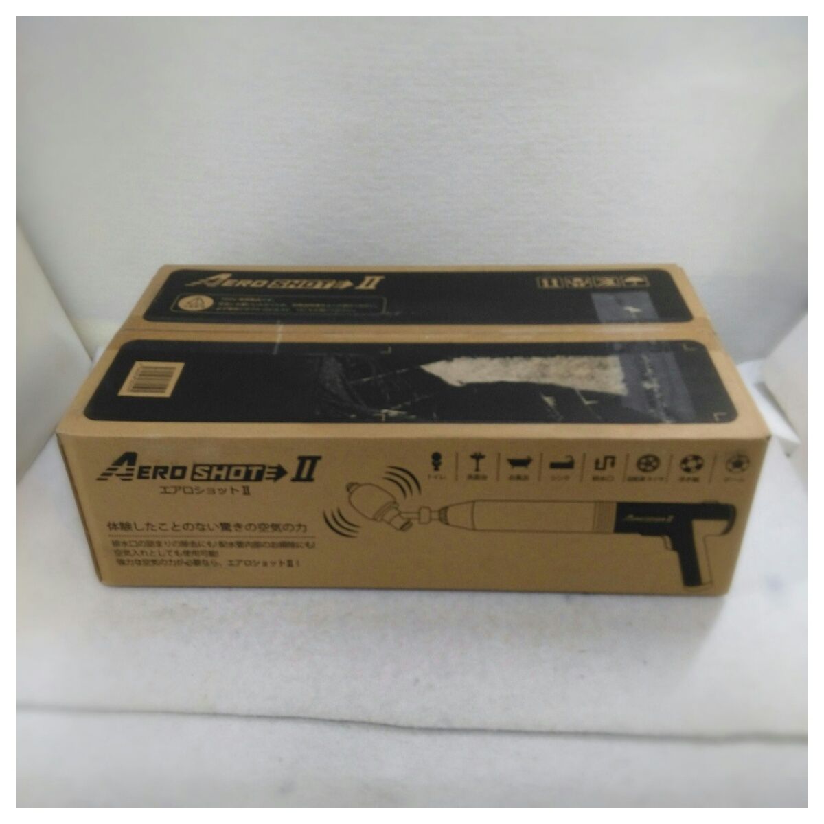 未使用品】AERO SHOT2 エアロショット2 SE0088-BK マットブラック 排水