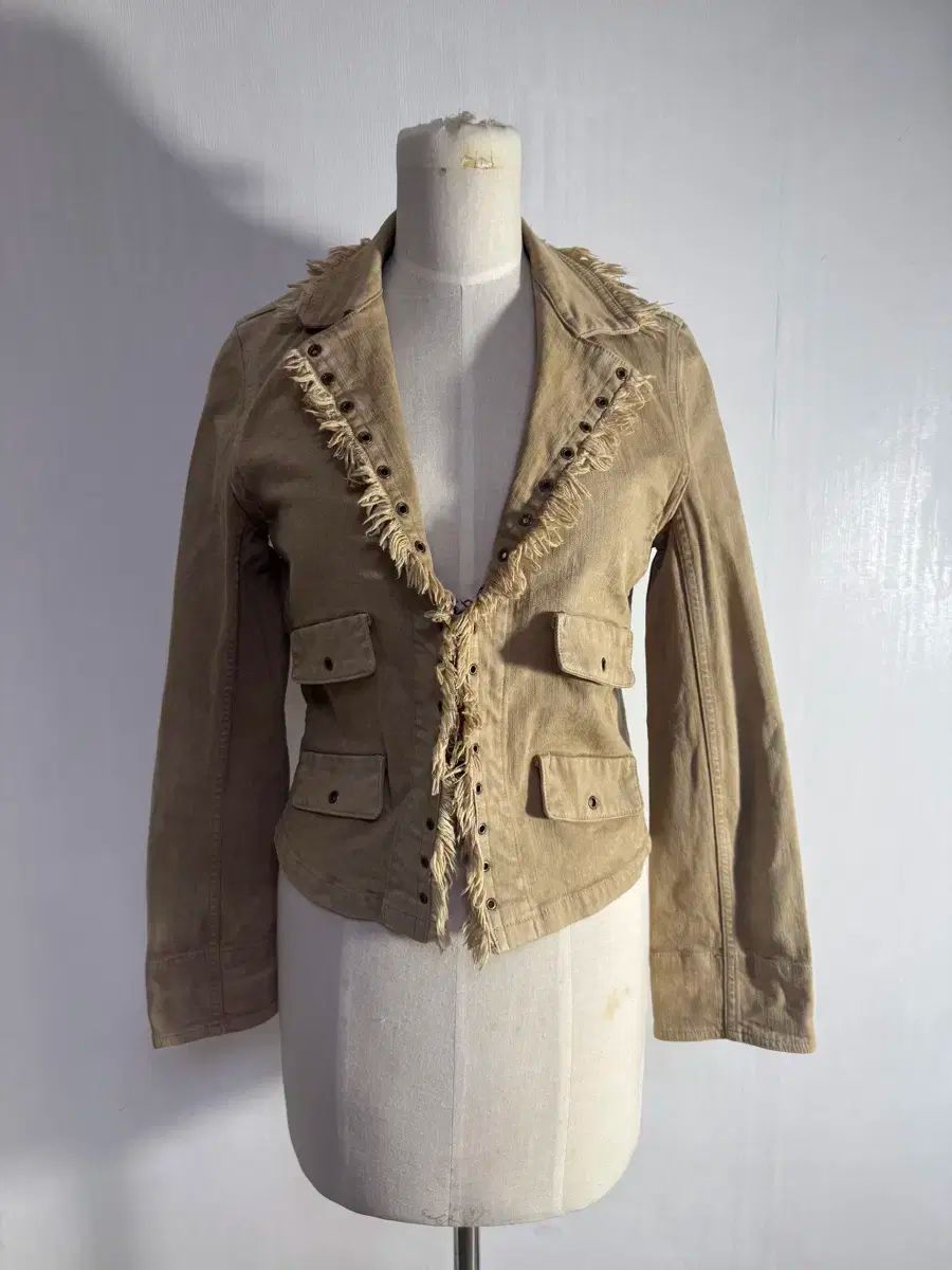 Aise puis フリンジ ディテール ウェストン ジャケット