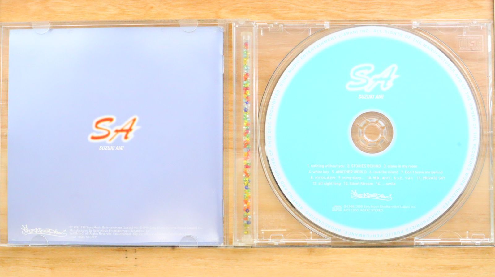 鈴木あみタオル 国内盤CD☆鈴木あみ /Ami Suzuki□ SA 【AICT1050/4988010105051