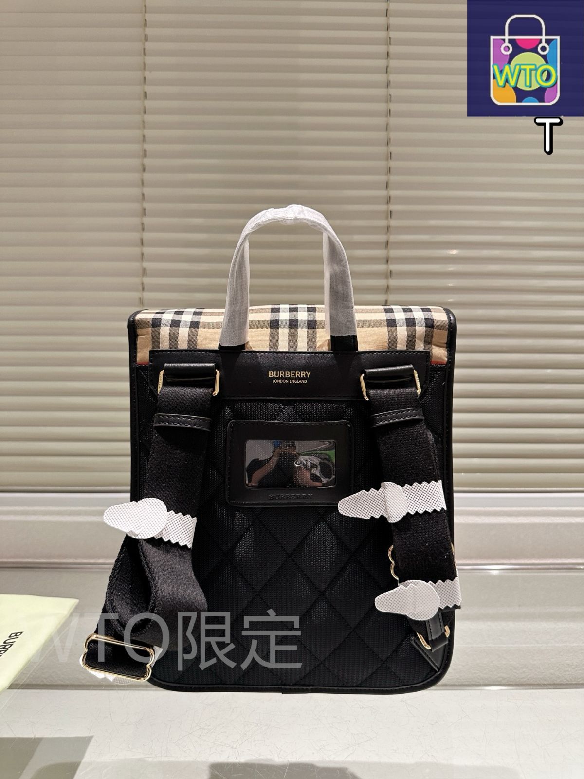 今日WTO】Burberry バーバリー デュアルショルダーバッグ