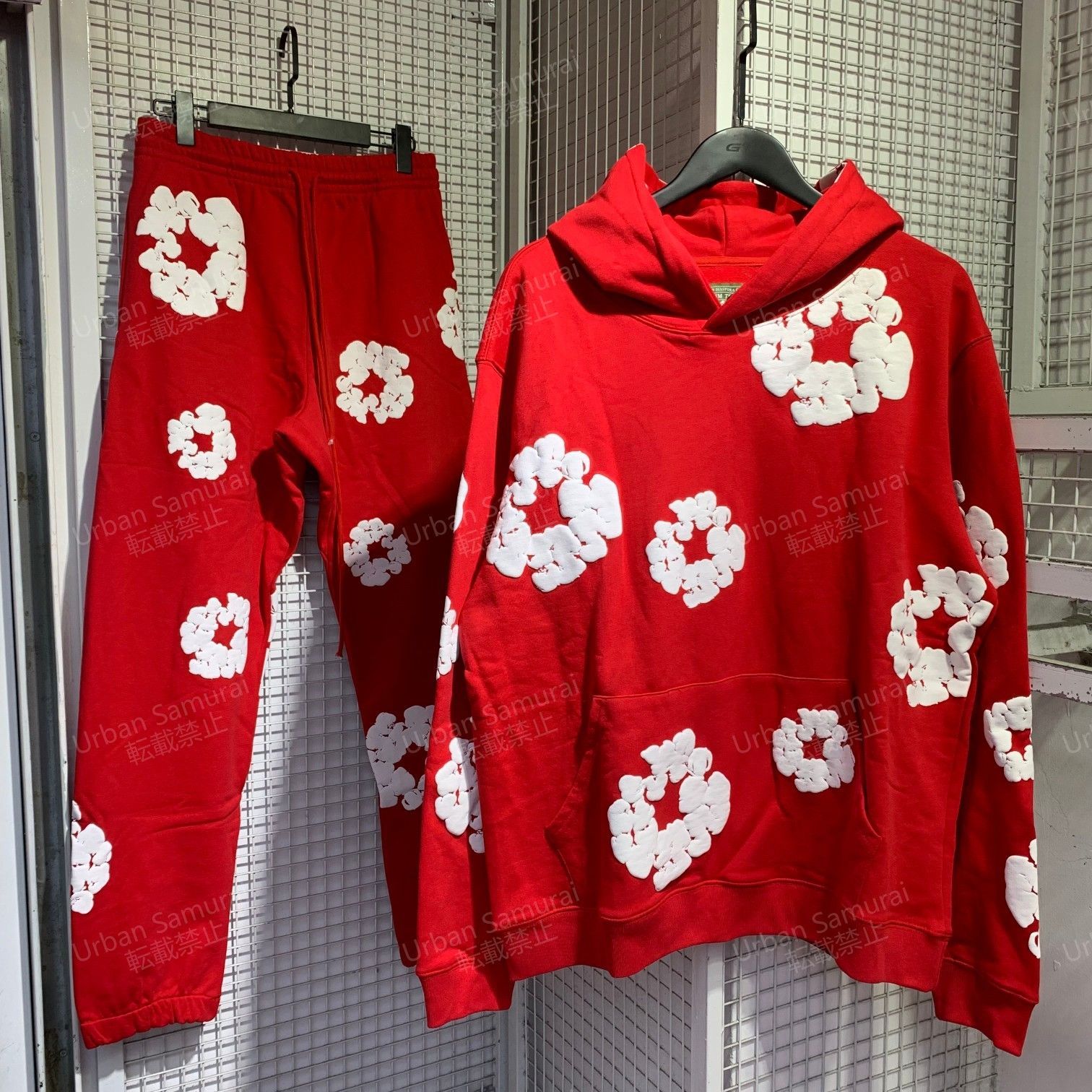 DENIM TEARS フラワープリント パーカー S DENIM TEARS デニムティアーズ フラワープリント パーカー M