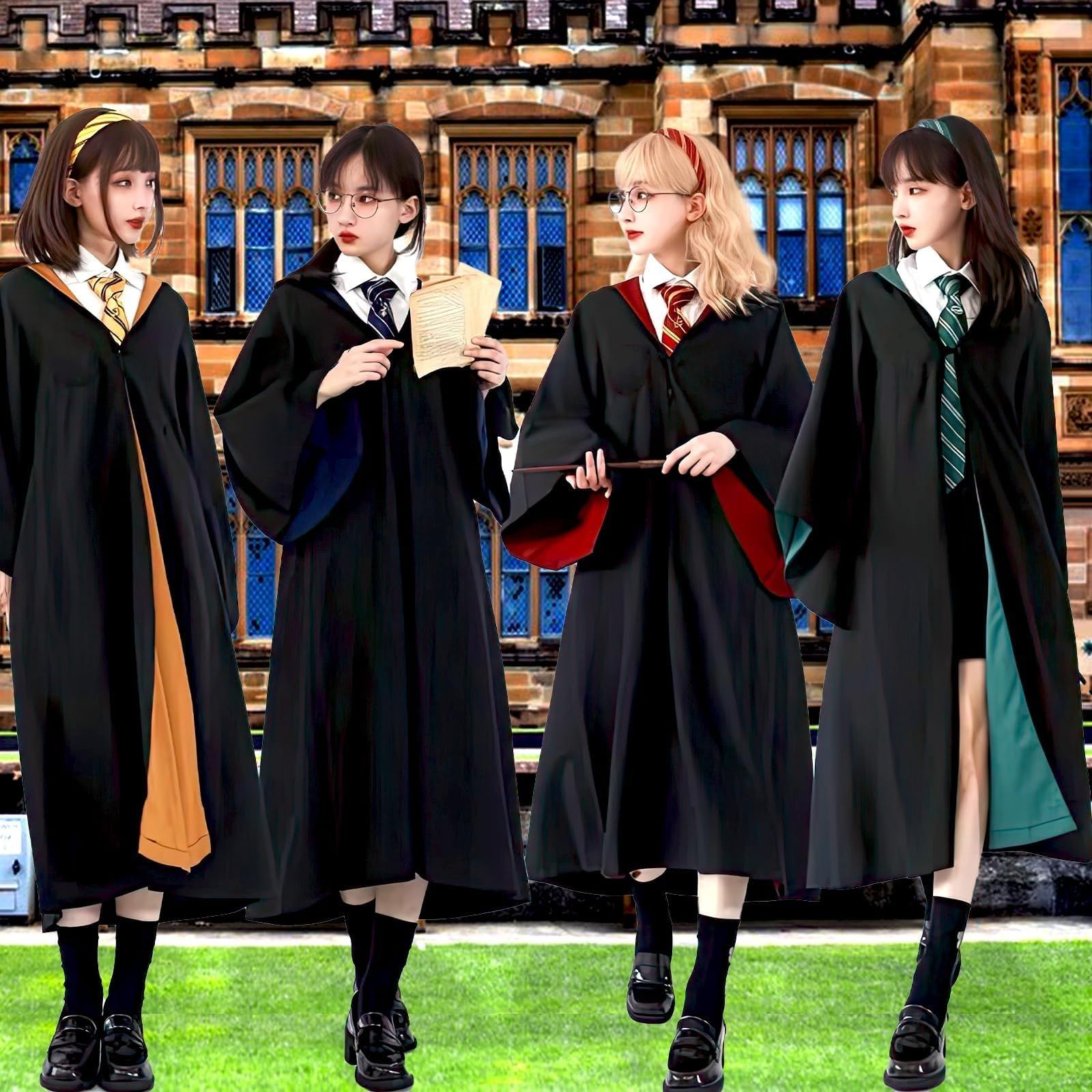 ハリーポッター グリフィンドール ローブ ネクタイセット USJ