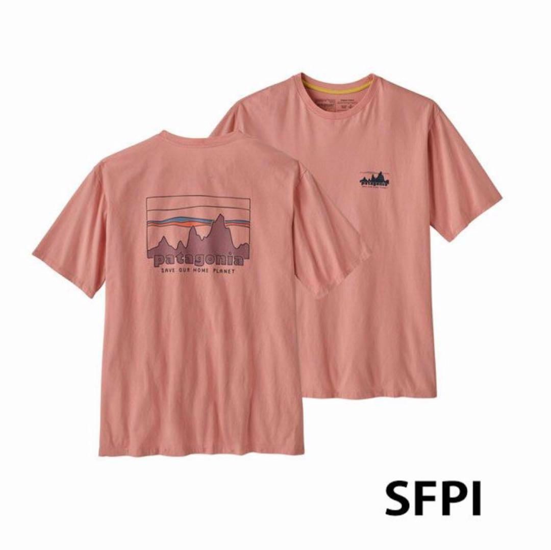 期間限定早い物勝ちpatagonia ピンク Tシャツ M USA製希少価値 パタゴニア patagonia Tシャツ M M's '73 Skyline ピンク - メルカリ