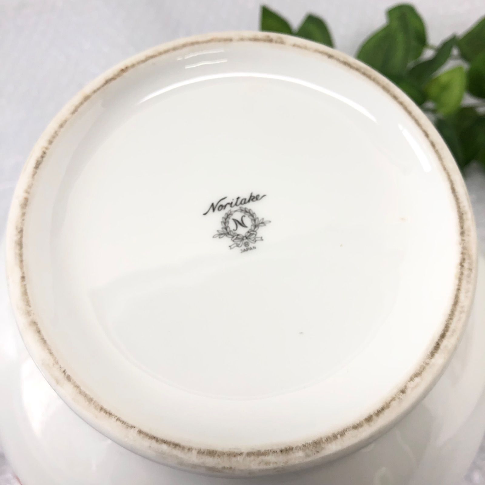 ノリタケ 花器 日本製 花入 花生 花器 y.aoiサイン入 希少作品 金彩花 