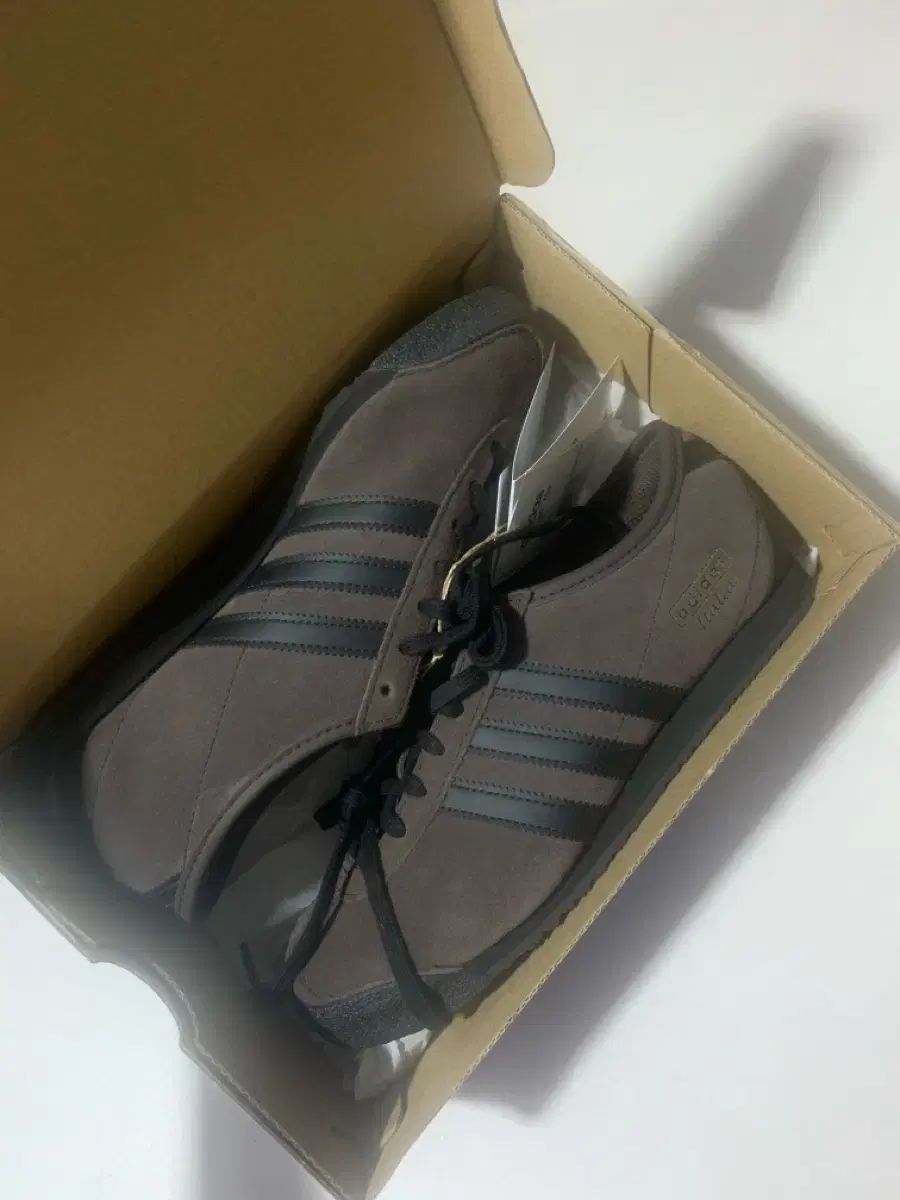 アディダス 靴 イタリア 70s - ダークブラウン ブラック