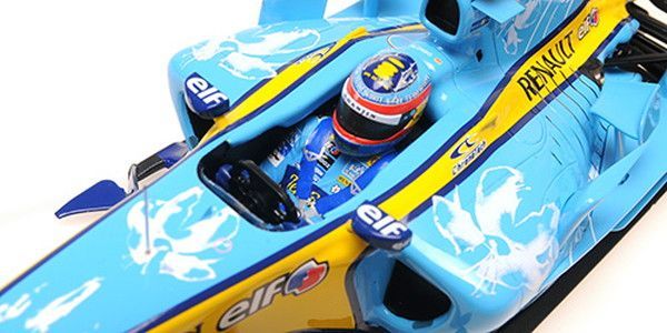 新品 MINICHAMPS 1/18 ルノー F1 チーム R25 フェルナンド・アロンソ