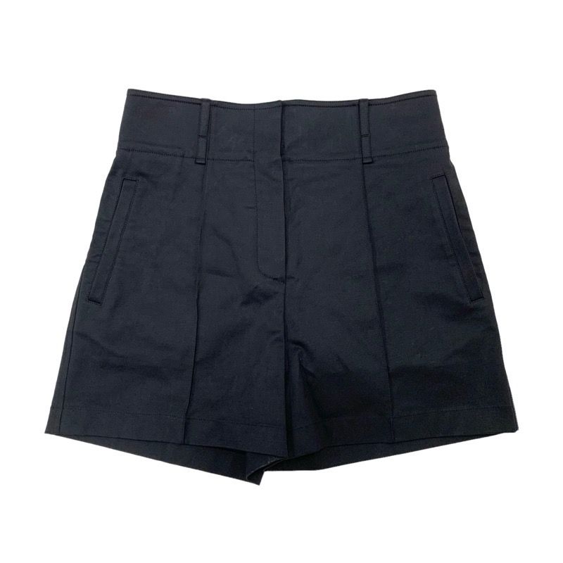 エルメス HERMES ボトムス ブラック 未使用 ショートパンツ コットン  
