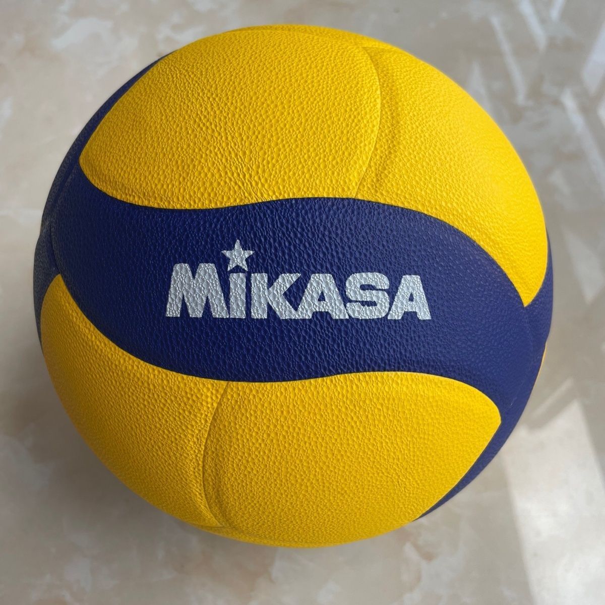新品未使用 人気商品 ミカサ(MIKASA) バレーボール 5号  一般・大学・高校 イエロー/ブルー V320W
