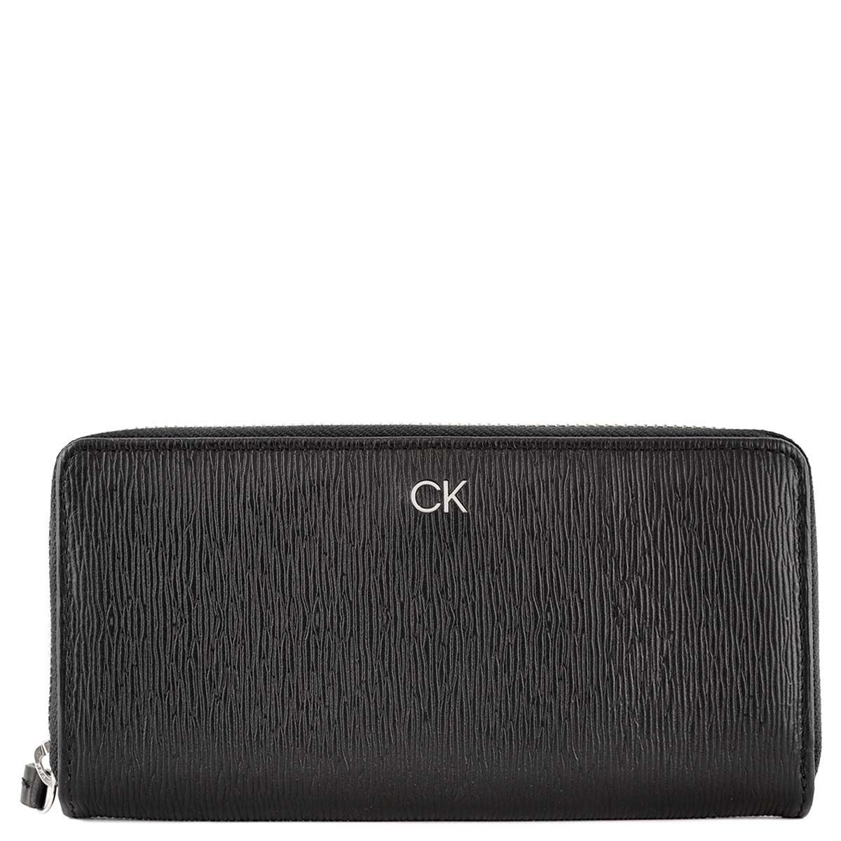 長財布 Calvin Klein CK カルバンクライン 31CK190004 Zip Aroiund Wallet メンズ 男性 001 Black ブラック