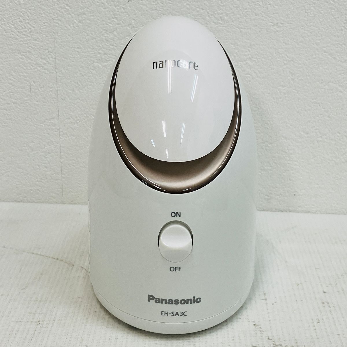 【未使用】Panasonic EH-SA3C-N スチーマー(ゴールド調) Amazon | パナソニック スチーマー ナノケア コンパクトタイプ