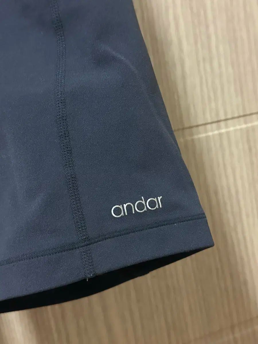 緊急セール アンダール デニム ワイドパンツ andar ショート S andar