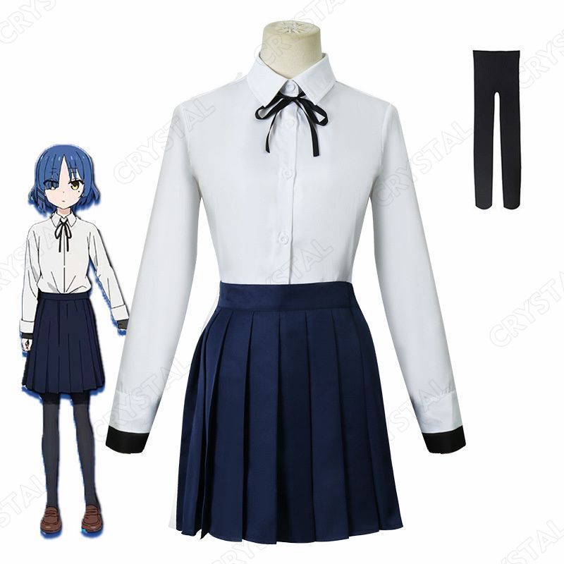 ぼっちざろっく コスプレ衣装 山田 リョウ|やまだ リョウ 制服 Yamada Ryo コスプレ グッズコスプレ キャラ 人気 アニメcosplay イベンド ハロウィン 仮装 文化祭 コスチューム ステージ服 変装 演出服