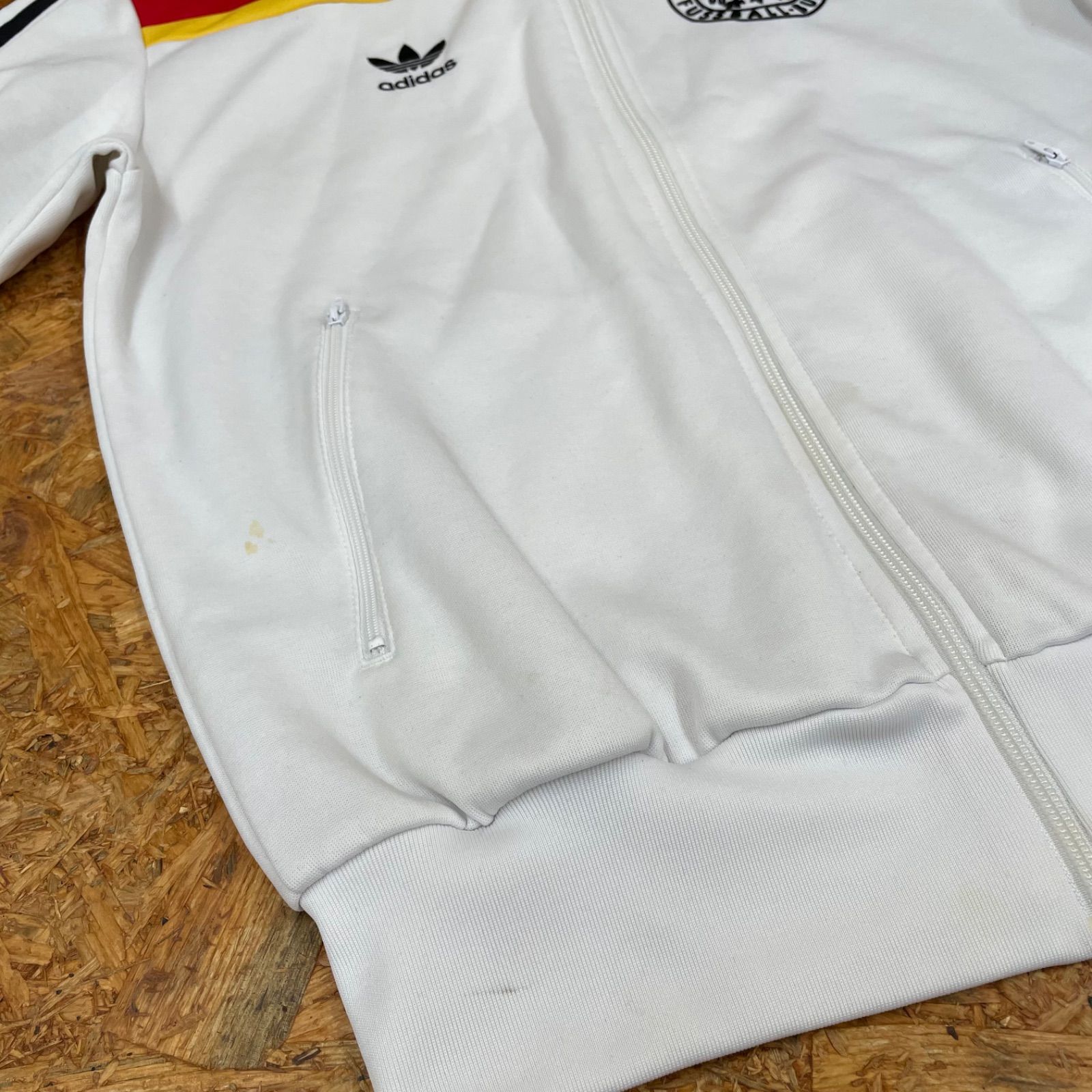 70s復刻 adidas ドイツ代表トラックジャケット FIFAオフィシャル 1974