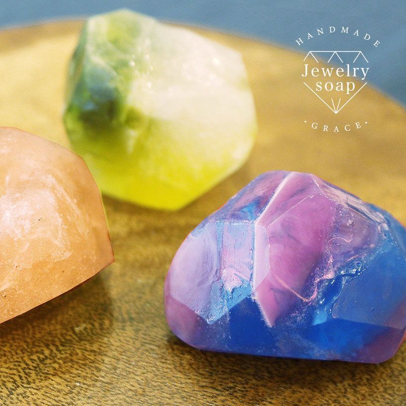 宝石石鹸 手作り キット 2個セット