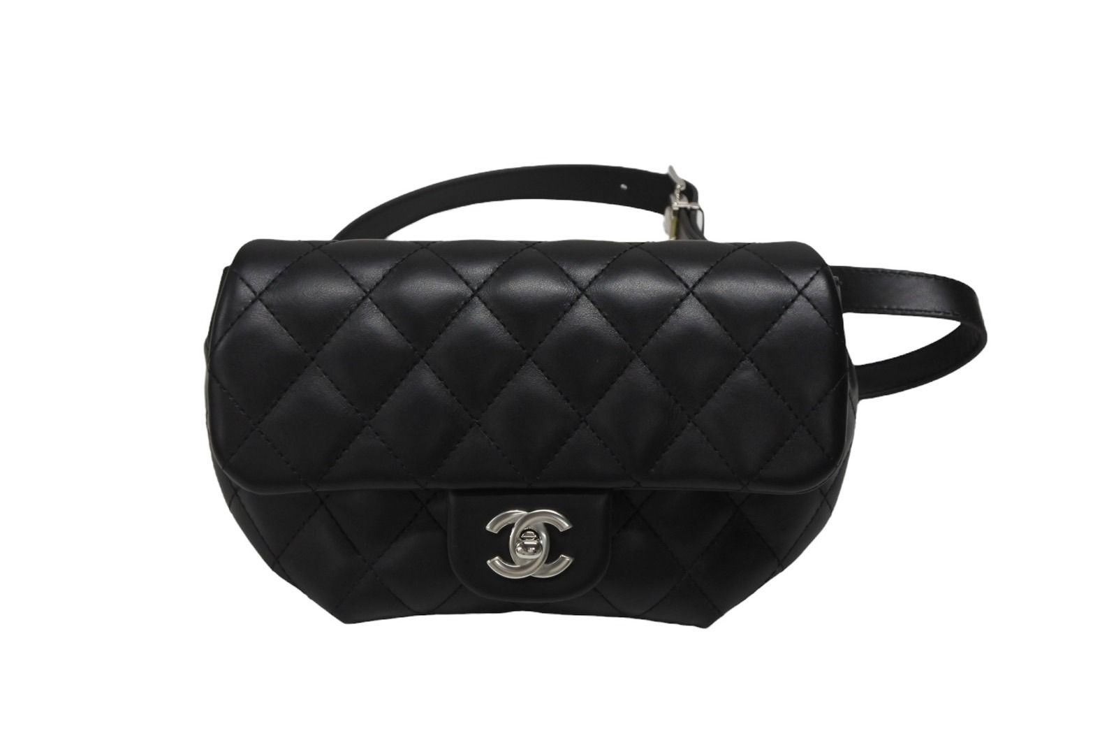 ♥ CHANEL シャネル CHANEL UNIFORM シャネル ユニフォーム ウエストバッグ ショルダーバッグ ココマーク ランダム番台 4b007100