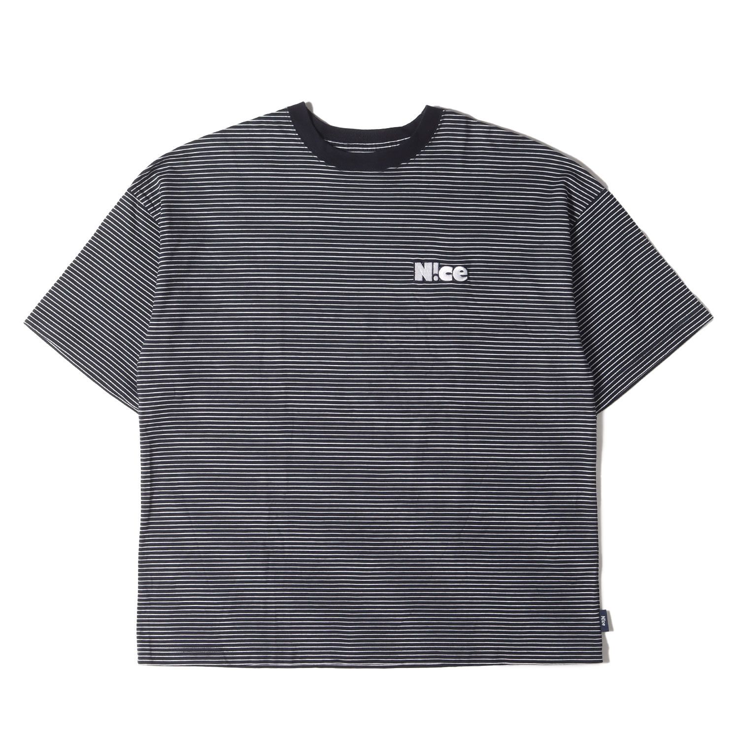 N!ce ナイス Tシャツ サイズ:L / 24SS ラウンドロゴ オーバーサイズ