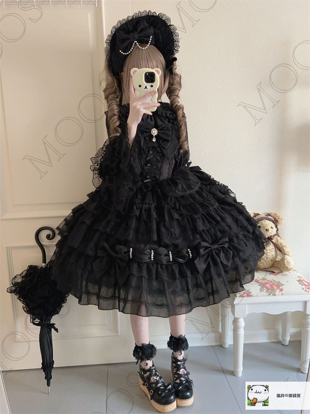 ロリータドレス JSK吊りスカート