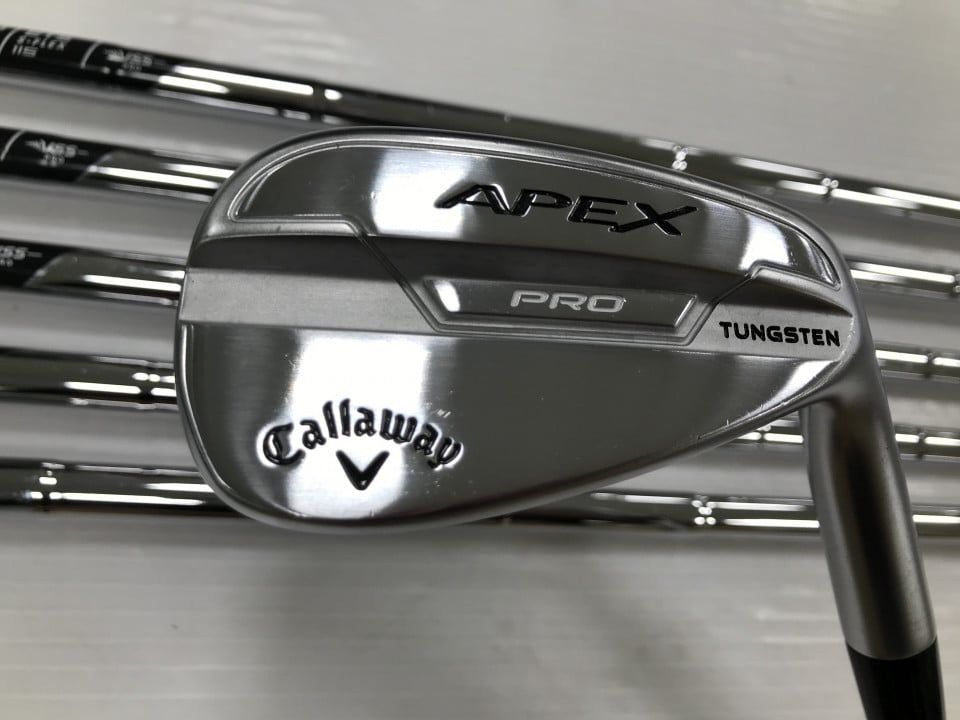 【即納】APEX PRO 2021 US | S | ELEVATE ETS 115 | 中古 | アイアンセット | キャロウェイ