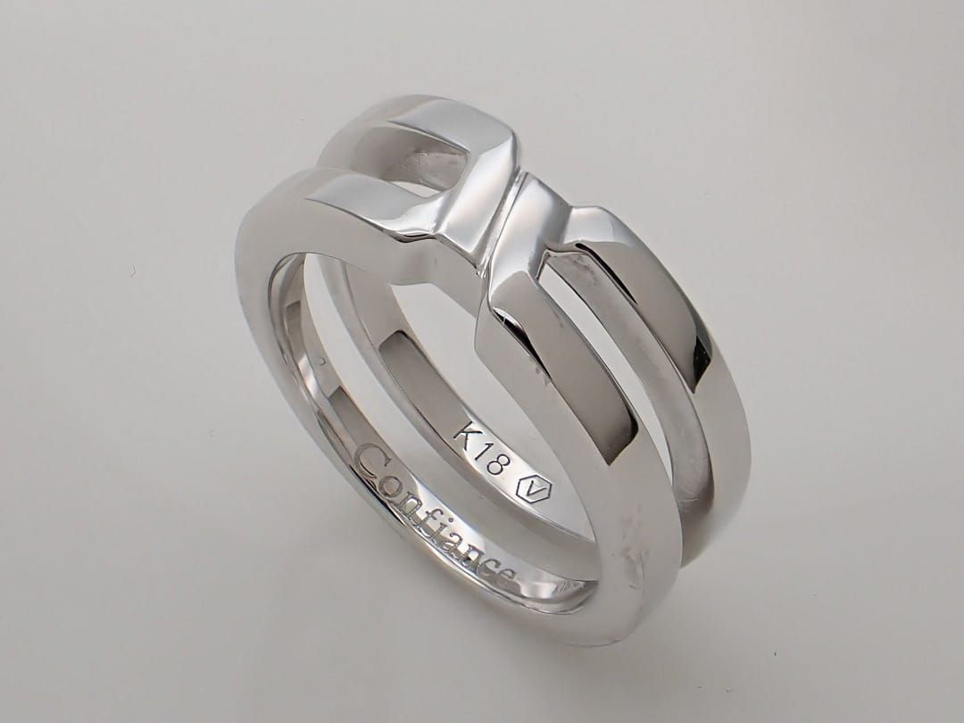 VENDOME AOYAMA CONFIANCE ヴァンドーム青山 K18 ホワイトゴールド